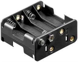 Zeige Details für Batteriehalter für 8x Mignon mit Druckknopf Bild von Batteriehalter für 8x Mignon mit Druckknopf