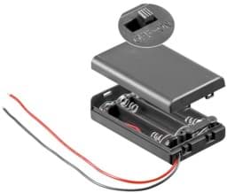 Zeige Details für Batteriehalter für 3x Micro mit Deckel und Schalter wasserabweisend, mit losen Kabelenden Bild von Batteriehalter für 3x Micro mit Deckel und Schalter wasserabweisend, mit losen Kabelenden