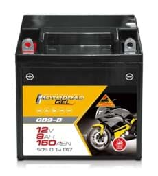 Zeige Details für Panther Motorrad Gel 50914 12V 9Ah 150A (EN) ETN 509 0 14 017, DIN 50914, Japan-Nr. CB9-B, YB9-B, YG9-B 12N9-4B1, Gel12-9-4B-1, GT9L-BS Bild von Panther Motorrad Gel 50914 12V 9Ah 150A (EN) ETN 509 0 14 017, DIN 50914, Japan-Nr. CB9-B, YB9-B, YG9-B 12N9-4B1, Gel12-9-4B-1, GT9L-BS