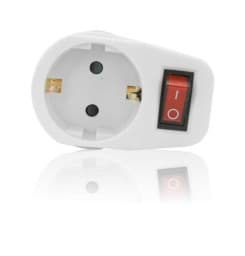 Zeige Details für Zwischenschalter 1x Schutzkontakt weiß Bild von Zwischenschalter 1x Schutzkontakt weiß