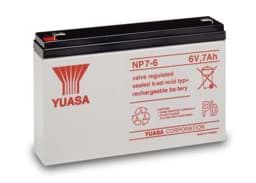 Zeige Details für Yuasa NP7-6 6V 7Ah 4,8mm Faston Bild von Yuasa NP7-6 6V 7Ah 4,8mm Faston