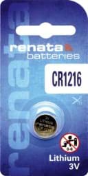 Zeige Details für Renata Lithiumzelle CR1216 Bild von Renata Lithiumzelle CR1216