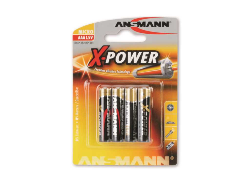 Bild von Ansmann X-Power Aktionspaket Paket