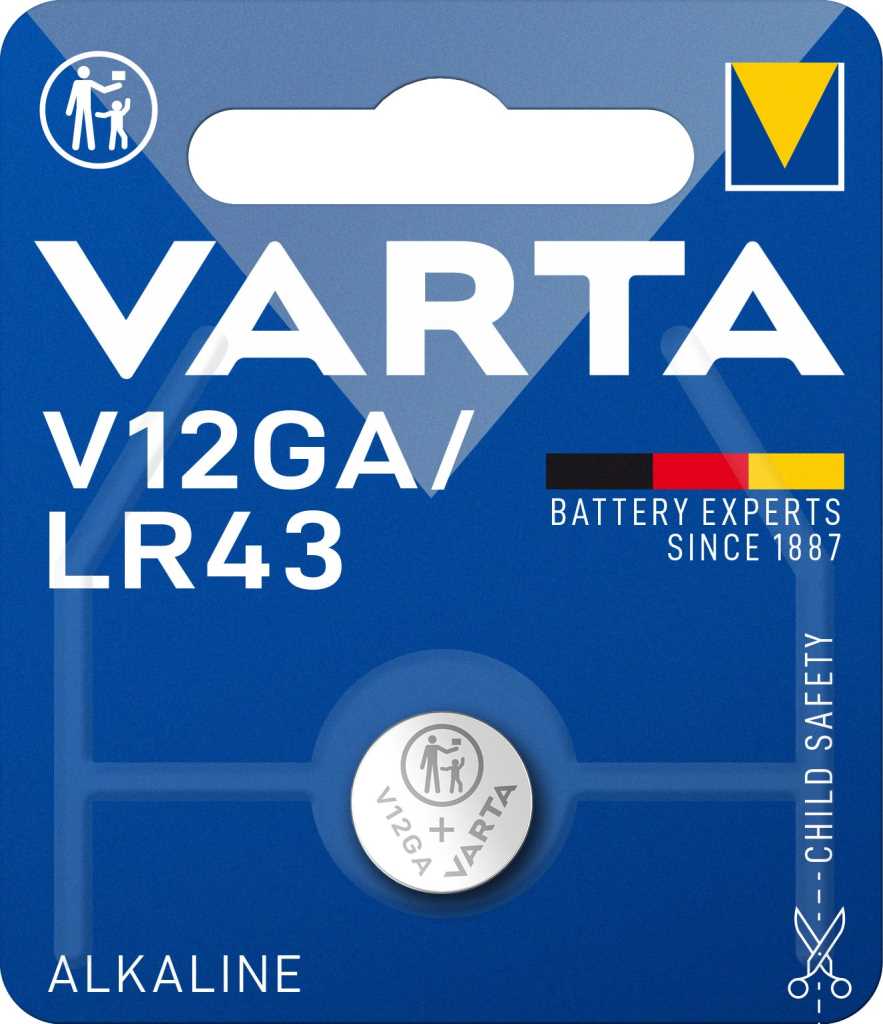 Bild von Varta Electronics 4278 V12GA LR43