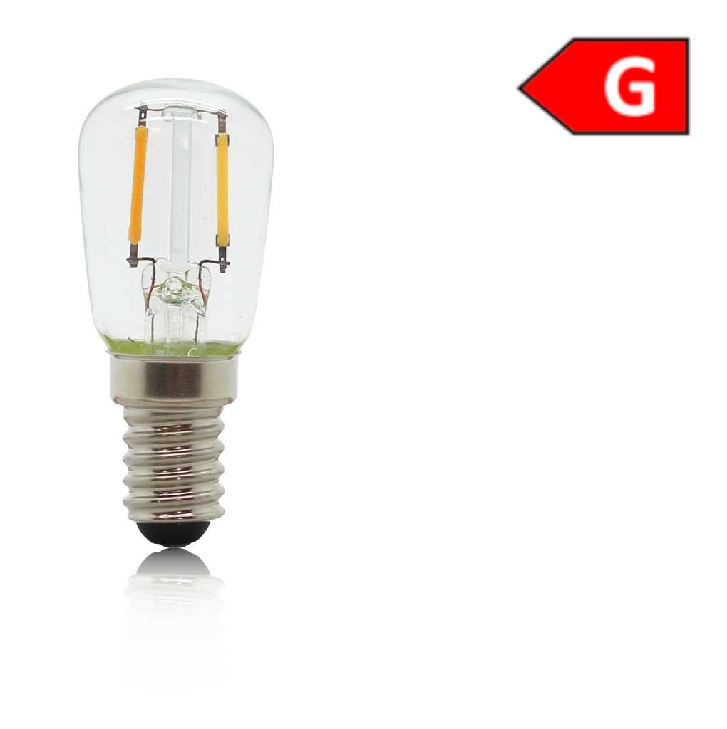 Bild von BP Filament LED Birnenlampe E14 1,2W warm weiß klar