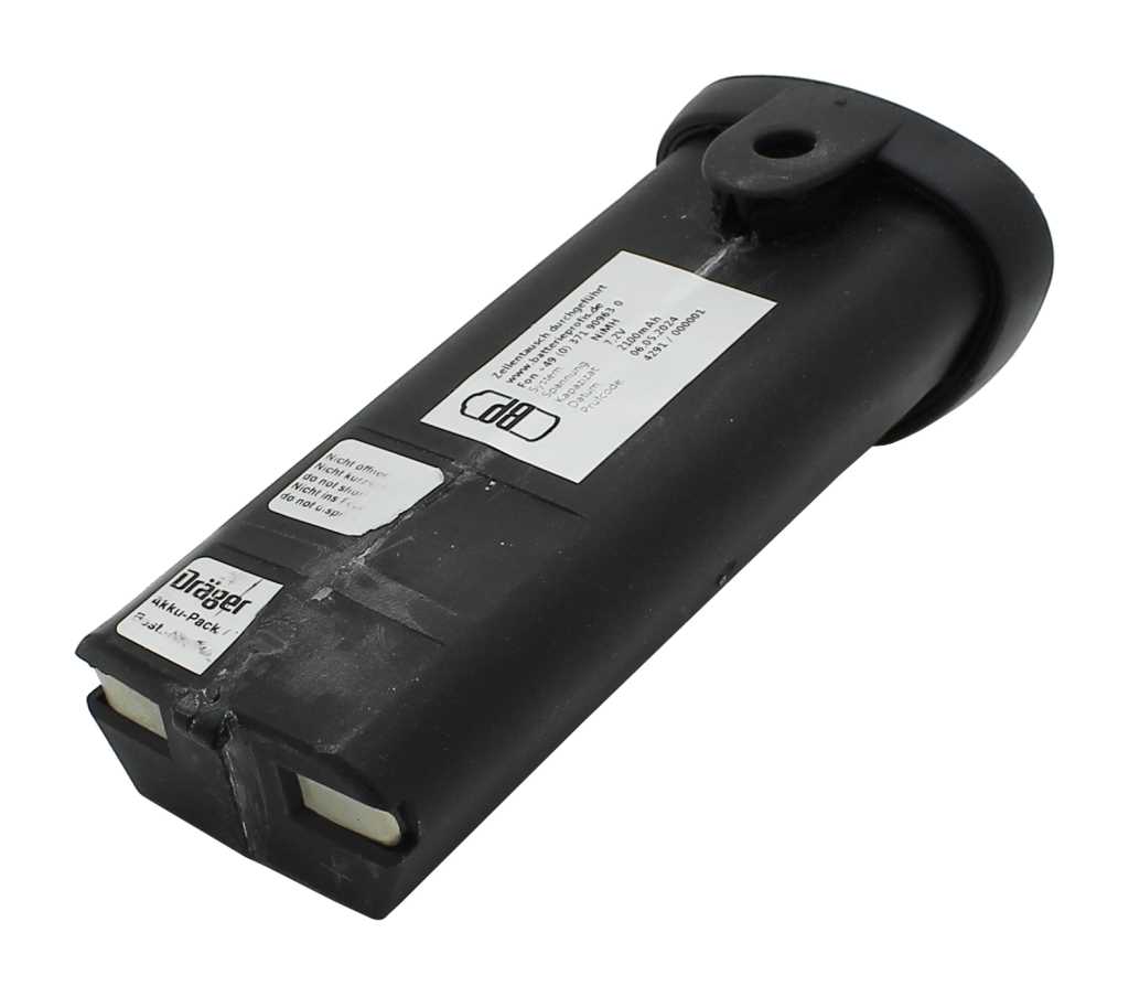 Bild von Zellentausch Messgeräteakku NiMH 7,2V 2100mAh ersetzt Dräger 6400817