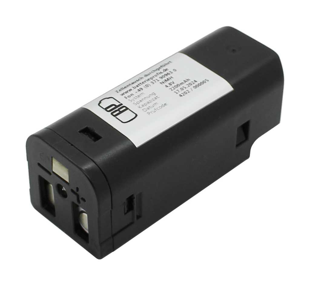 Bild von Zellentausch Akkupack NiMH 4,8V 2200mAh passend für playmobil 4220