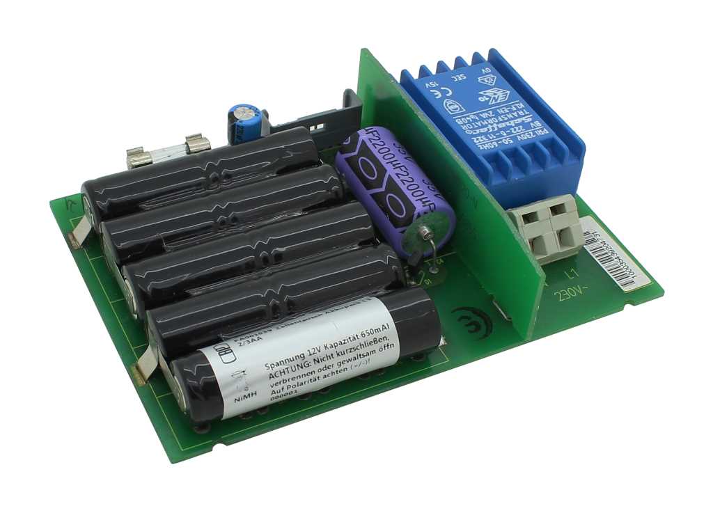 Bild von Zellentausch Akkupack NiMH 12V 650mAh L5x2 2/3AA ersetzt Telenot 35738, 10/N-270AA