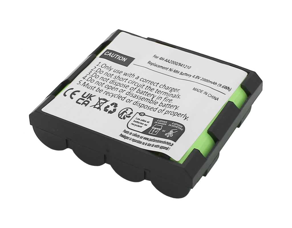 Bild von Medizinakku NiMH 4,8V 2000mAh passend für Compex voor Fit 1.0