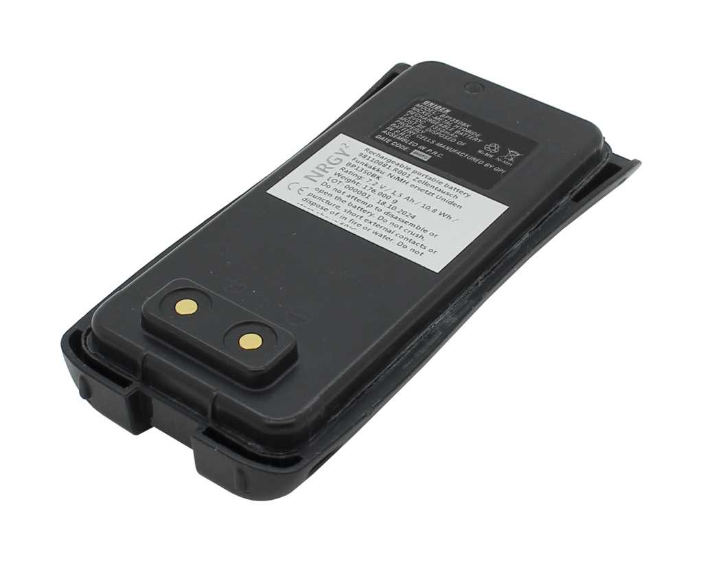 Bild von Zellentausch Funkakku NiMH 7,2V 1500mAh ersetzt Uniden BP1350BK