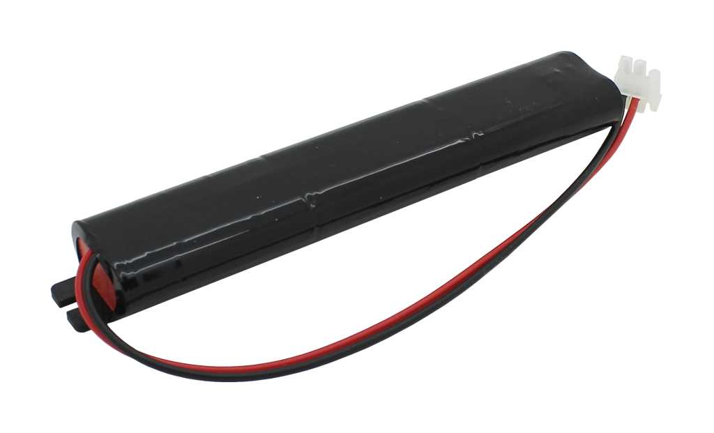 Bild von Notleuchtenakku NiMH 7,2V 1500mAh L2x3 Mignon mit 200mm Kabel Stecker passend für Philips TrustSight Linear 3W 1 hour