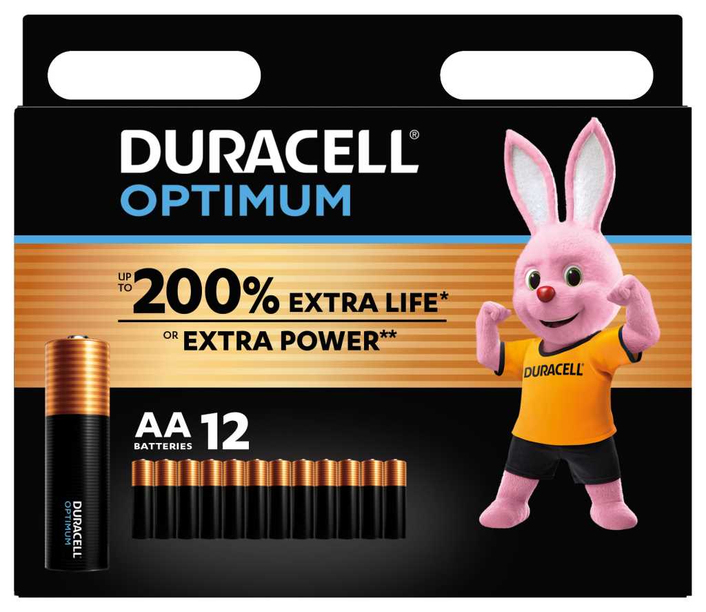 Bild von Duracell Optimum MN1500 Mignon 12er-Blister