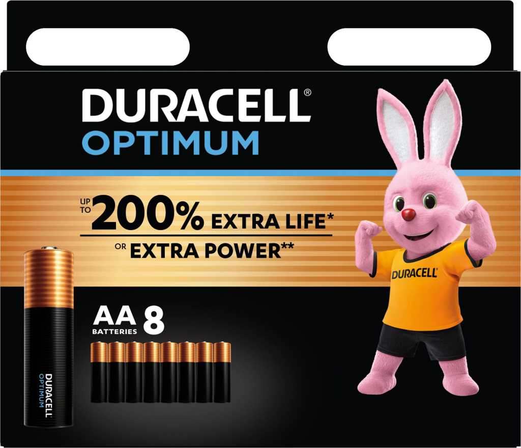 Bild von Duracell Optimum MN1500 Mignon 8er-Blister