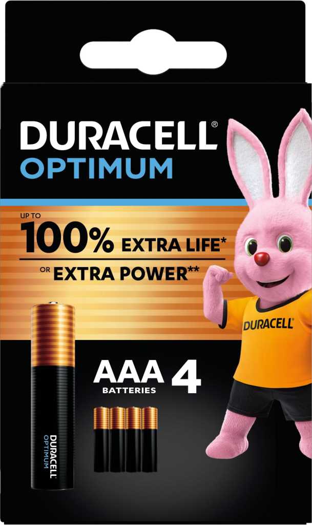 Bild von Duracell Optimum MN2400 Micro 4er-Blister