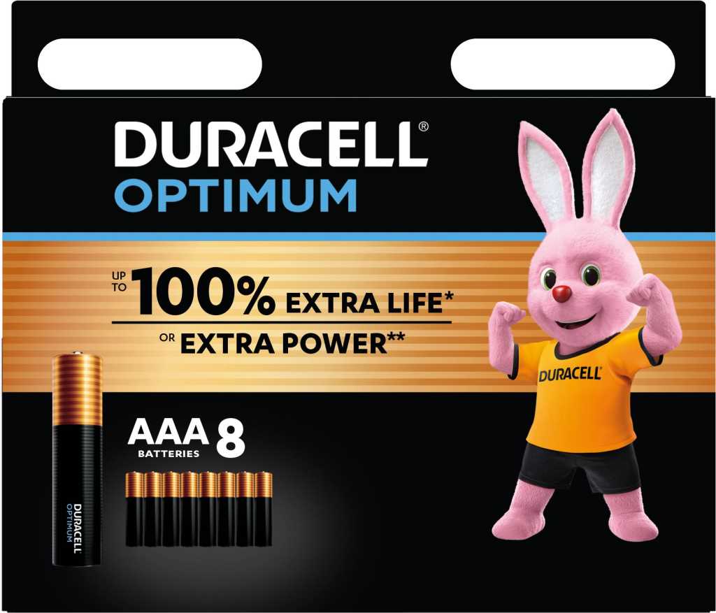 Bild von Duracell Optimum MN2400 Micro 8er-Blister